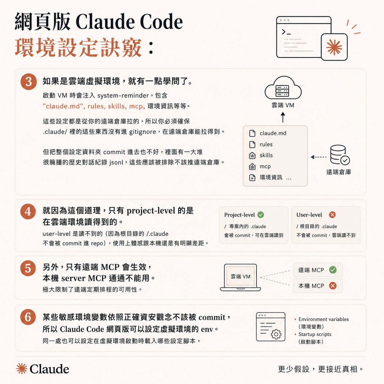 Web Claude Code setup, part 2